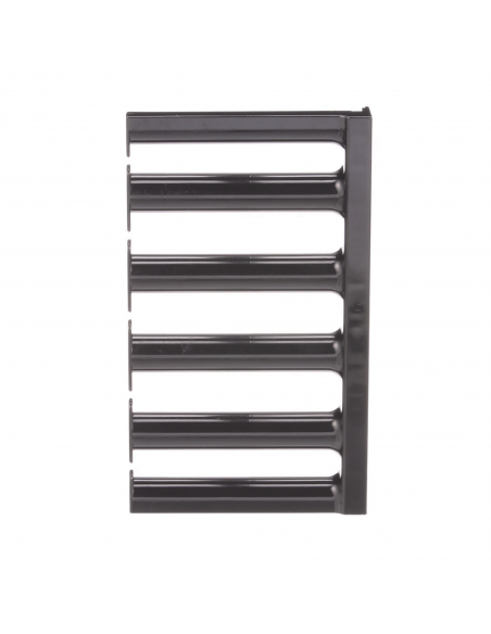 Dedos Administradores con Control de Radio de Curvatura, 5 in de Profundidad, 5 UR, Color Negro