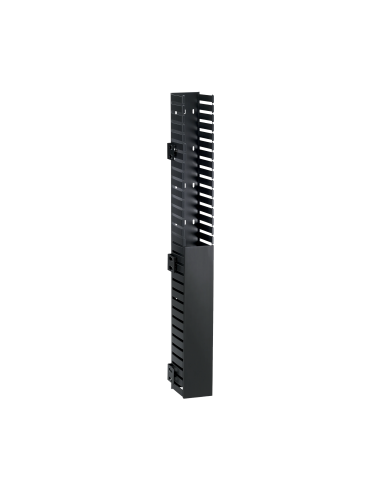 Organizador Vertical IN-Cabinet, Sencillo (Solo Frontal), Para Uso Con Gabinetes Panduit, Montaje Lateral en Riel de Rack, 40