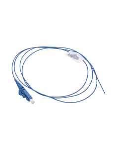 Pigtail de Fibra Óptica LC Simplex, Monomodo OS2 9/125, 900um, Color Azul, 1 Metro