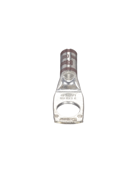 Zapata de compresión LCA2-12-Q, para cal. 2 Awg, Barreno para tornillo prisionero de 1/2, 1 Pz