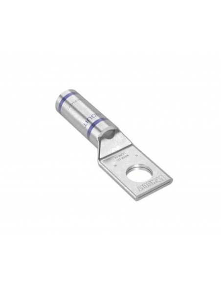 Zapata de compresión LCA6-14-L, para cal. 6 Awg, Barreno para tornillo prisionero de 1/4, 1 Pz