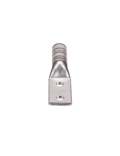 Zapata de compresión LCC500-12-6 para cal. 500 Kcmil, Doble barreno para tornillo prisionero de 1/2, Espaciado de orificios 4