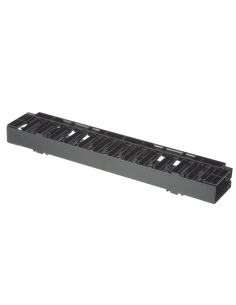 Organizador de Cables Horizontal NetManager, Sencillo (Solo Frontal), Para Rack de 19in, 1UR