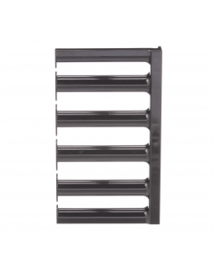 Dedos Administradores con Control de Radio de Curvatura, 5 in de Profundidad, 5 UR, Color Negro 2