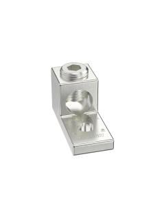 Terminal tipo Lengüeta Recta de Aluminio con Agujero 1/4", y Barril para Cable #14 - 2/0 AWG 2