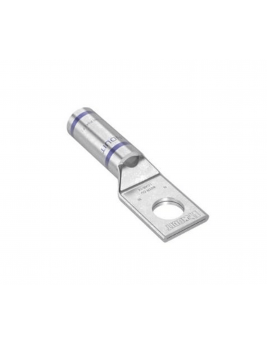 Zapata de compresión LCA6-14-L, para cal. 6 Awg, Barreno para tornillo prisionero de 1/4, 1 Pz