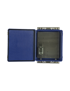 Gabinete de Seguridad para Wireless, NEMA 4X, IP66, de 356 x 305 x 152 mm, Color Azul