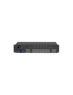 PDU Monitoreable y Switchable (MS) para Distribución de Energía, Enchufe de Entrada NEMA L6-30P, Con 12 Salidas C13 y 4 Salid