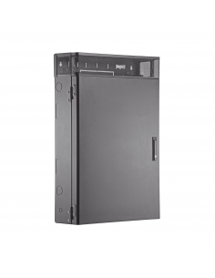 Gabinete de Montaje en Pared TrueEdgeâ¢, Con 3 UR para Equipo Activo y 3 UR para Paneles de Parcheo, Fabricado en Acero, Colo