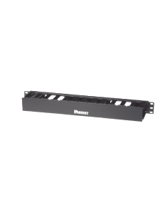 Organizador de Cables Horizontal PatchLink, Sencillo (Solo Frontal), Para Rack de 19in, 1UR