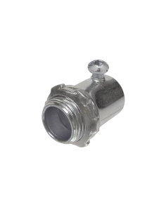 Conector de 1 1/4" (32 mm) para Pared Delgada con Tornillo.