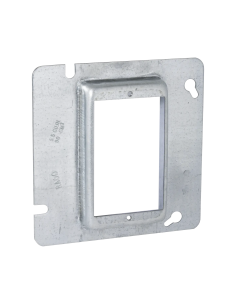 Sobretapa Cuadrada Galvanizada para Caja de 4 11-16" / Realce de 3/4".