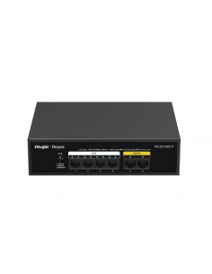 Switch PoE+ no Administrable, 6 Puertos 10/100 Mbps, hasta 54 Watts