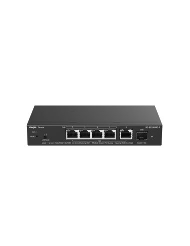 Switch Administrable Capa2 PoE+ con 5 puertos Multi-Gigabit 2.5Gb, hasta 70w PoE