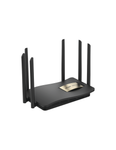 Home Router inalámbrico MESH WI-FI 5 2x2 doble banda 1 puerto WAN Gigabit y 3 puertos LAN Gigabit, hasta 1,267 Mbps.