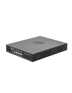 Switch cnMatrix TX1012-AC-P PoE Ideal para WISP / 8 Puertos Gigabit PoE + 4 SFP+ / PoE Budget 200W /Capa 2 y Capa 3 / Gestión