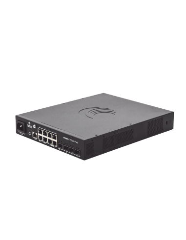 Switch cnMatrix TX1012-AC-P PoE Ideal para WISP / 8 Puertos Gigabit PoE + 4 SFP+ / PoE Budget 200W /Capa 2 y Capa 3 / Gestión
