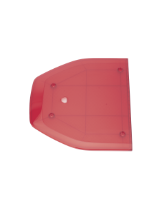 Domo lateral de reemplazo para barra de luces SP216 de la Marca SignalPro, Color Rojo