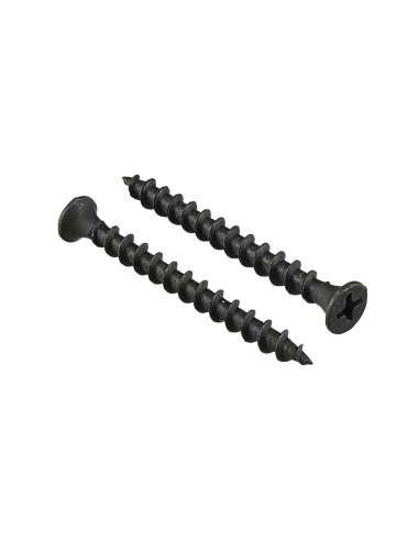 Tornillo - Pija Multiusos fosfatizada #6 x 1", Bolsa con 100 piezas.