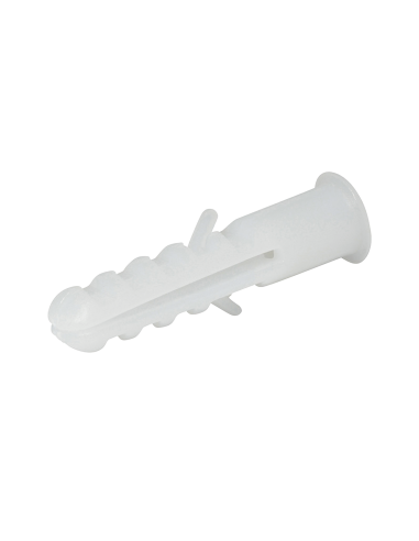 Taquete blanco #8 / Bolsa con 25 piezas.