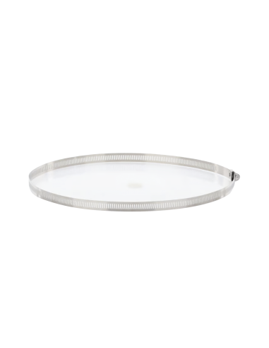 Abrazadera Sin Fin de Acero Inoxidable Capacidad de 10" a 16" (Paquete de 10)
