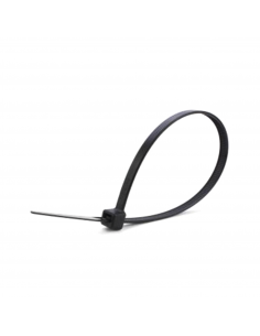 Corbata o Cincho de Nylon Color Negro, 4.8 x 360mm (100 piezas)