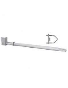 Brazo de PVC para Montaje Lateral Superior para Estabilizar Antenas Colineales de Fibra de Vidrio a una Distancia desde 81-10