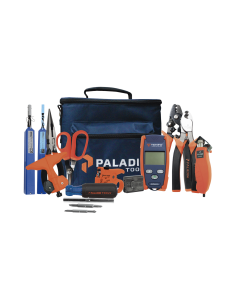 Kit de Herramientas Pro Plus para Instalación de Fibra Óptica con accesorios de limpieza de puertos/conectores, desforradoras