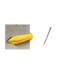 Kit de 20 taquetes y 20 clavos 1" para muro falso (1207-03230)