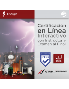 Certificación Virtual en Tierras Físicas y Pararrayos Total Ground (Válida Ante Secretaría del Trabajo)