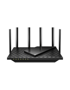 Router WiFi 6 Doble Banda / AX5400 MU-MIMO 4X4 y OFDMA / 1 puerto WAN 10/100/1000 Mbps / 4 puertos LAN 10/100/1000 Mbps / 1 p
