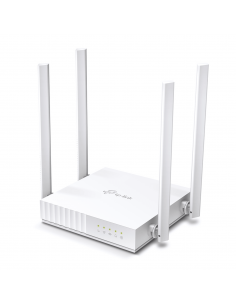 Router Inalámbrico AC750 / 2.4 GHz y 5 GHz Hasta 733 Mbps / 4 Antenas Externas Omnidireccional / 3 Modos en 1 / 4 Puertos LAN