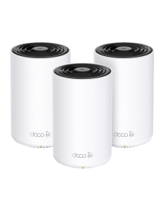 Router Inalámbrico MESH Interior para Hogar / Doble Banda Wi-Fi 6E AX5400 Mbps / 3 Puerto Gigabit WAN/LAN / 4 Antenas Interna