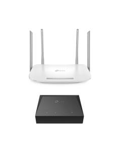 Kit de ONU Gigabit XZ000G3 con Router Router Inalámbrico ISP doble banda AC, Hasta 1167 Mbps, 4 antenas externas omnidireccio