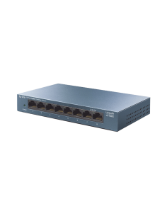 Switch de escritorio Gigabit de 8 puertos 10/100/1000Mbps, carcasa metálica