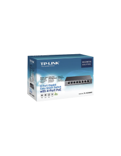 Easy Smart Switch PoE JetStream , 8 puertos 10/100/1000 Mbps 55 W