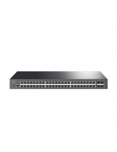 Switch Omada SDN Administrable / 48 puertos Gigabit y 4 puertos SFP+ / Funciones sFlow, QinQ y QoS / Administración centraliz