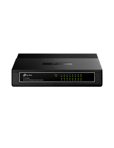 Switch no administrable de 16 puertos 10/100 Mbps para escritorio