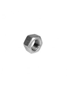 Tuerca Hexagonal de 1/4", con acabado Electro Zinc