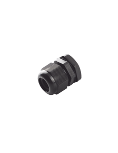 Conector Plástico Negro Tipo Glándula, para Cable de 6 a 12 mm de Diámetro.