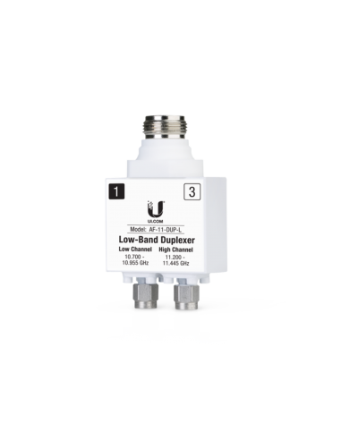 Duplexer para AF-11, banda licenciada de 11 GHz de banda baja (10.700-10.955 GHz y 11.200-11.445 GHz)