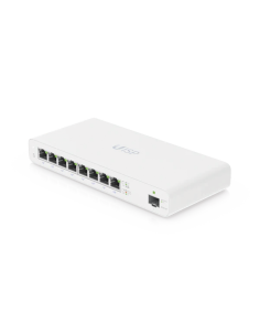 UISP Switch Gigabit PoE Pasivo de Capa 2 con 8 Puertos para Implementaciones MicroPoP