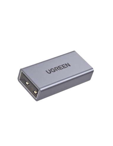 Adaptador USB-A hembra a USB-A hembra / USB 3.0 / Velocidades de Transferencia de Datos de hasta 5 Gbps / Carcasa de Aluminio