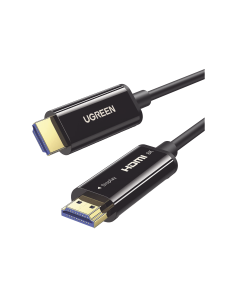 Cable HDMI de 10 Metros por Fibra Óptica 8K@60Hz / Fibra de 4 núcleos + Cobre estañado de 7 núcleos / Compatible con HDMI 2.1