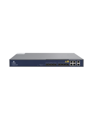 OLT de 4 puertos EPON con 8 puertos Uplink (4 puertos Gigabit Ethernet + 4 puertos Gigabit Ethernet SFP) , hasta 256 ONUS,