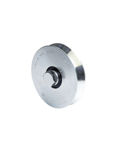 Rueda de 10 cm Para Puertas Corredizas de Hasta 220 Kg / Canal Tipo "V"
