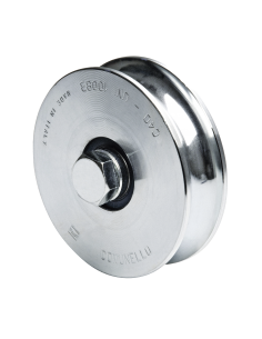 Rueda de 14 cm SIN Soporte / Soporta hasta 550 kg / Canal Tipo "U"