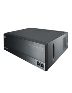 NVR 32 Megapíxel / 8 canales / 8 puertos PoE+ / H.265 & WiseStream / P2P Wisenet / Entradas y Salidas de Alarma