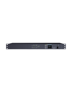 PDU ATS (Fuente Redundante Auto-transferible) Medible, Para Distribución de Energía, 2 Entradas 120 Vca NEMA5-15P, Con 10 Sal