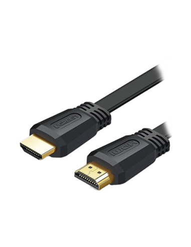 Cable HDMI 2.0 Plano de 5 m / 4K@60Hz / HDR / 3D / HEC (Canal Ethernet HDMI) / ARC (Canal de Retorno de Audio) / Color Profundo de 48 bits / Audio de 32 canales / HDCP /Audio Dolby True HD 7.1 / 18 Gbps / Estañado y Triple Blindaje / Anti Interfere Cable HDMI 2.0 Plano de 5 m / 4K@60Hz / HDR / 3D / HEC (Canal Ethernet HDMI) / ARC (Canal de Retorno de Audio) / Color Profundo de 48 bits / Audio de 32 canales / HDCP /Audio Dolby True HD 7.1 / 18 Gbps / Estañado y Triple Blindaje / Anti Interfere